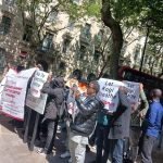 Kogi Indigenes, Concerned Nigerians Stage Pro-Yahaya Bello Protest in London, Urge Pres Tinubu to Ensure Adherence to Rule of Law