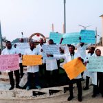 Protest: Doctors demand reinstatement of ARD FTHL President, Implementation of Minister’s Directive