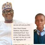 Fanwo Awards N1 Million Education Grant to Oluwi Oluseyi, Mopamuro’s Top JAMB-UTME Scorer