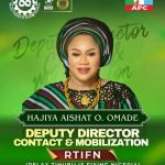 Hajiya Aisha Omade Appointed National Deputy Director of Contact & Mobilization for RTIFN