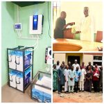 Prof. M.K Ibrahim Donates Solar Inverter, Internet Router to Alma Mater