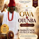 Fanwo Congratulates Babatunde Olusegun On Okeagi Chieftaincy Title