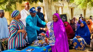 Professor MK Ibrahim at Ododo Again Network inauguration in Okaba