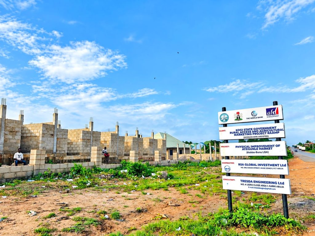 Kogi modern agro-market construction project supporting farmers and rural agricultural development