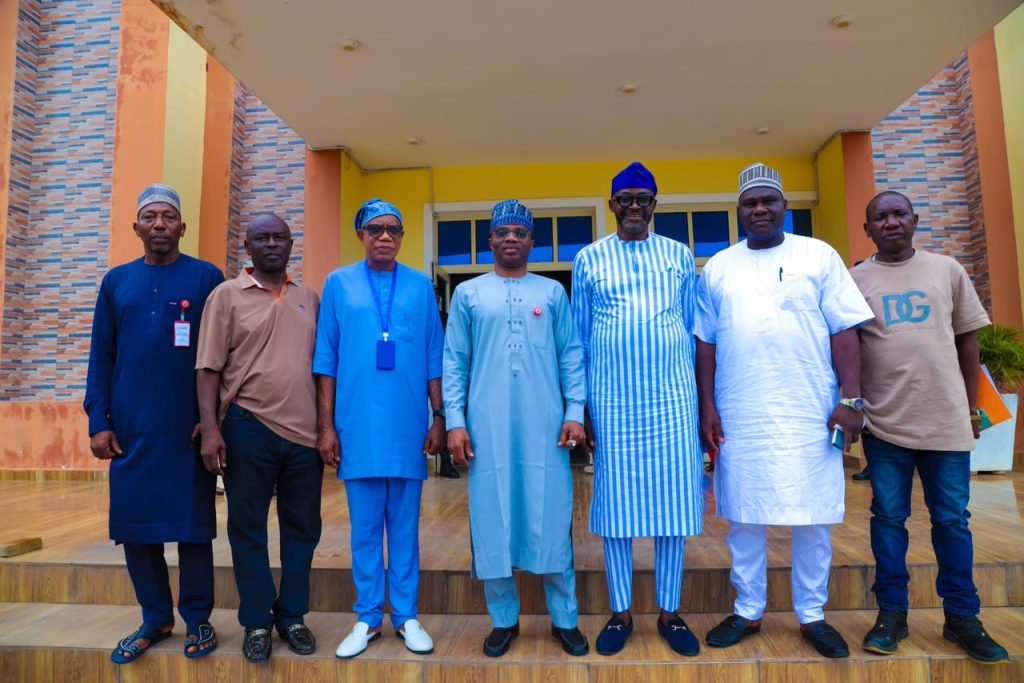 Wemi Jones during a visit to Kogi State Polytechnic Lokoja