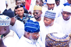 Joseph Erico at Ibrahim Idris burial in Abuja