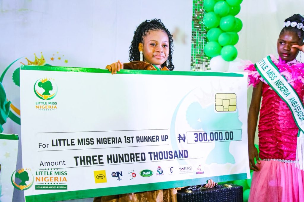 Virtuosa Ikemezuo-Chintuo at Little Miss Nigeria 2026 in Abuja