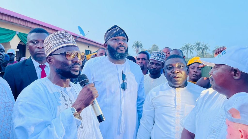 Joseph Ameh Erico visits Omala and pledges development projects and jobs.