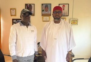 Ankpa Zonal Security Adviser meets the new DPO and Nigeria Forest Guard commander in Kogi State.