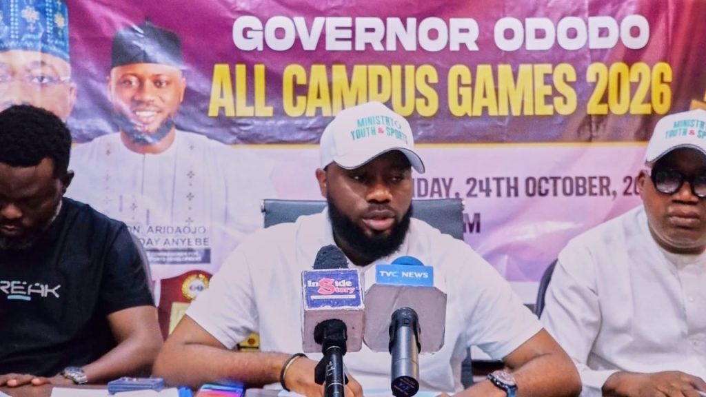 Governor Ododo All Campus Games 2026 featuring student-athletes from Kogi institutions.