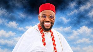 Portrait of High Chief Oladele John Nihi, Oluomo of Aiyegunle Gbede, Kogi State.