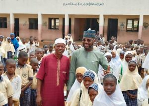 Umar Yahaya visits Omala schools to distribute learning materials and monitor ₦6m education fund.